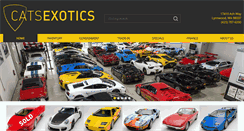 Desktop Screenshot of catsexotics.com